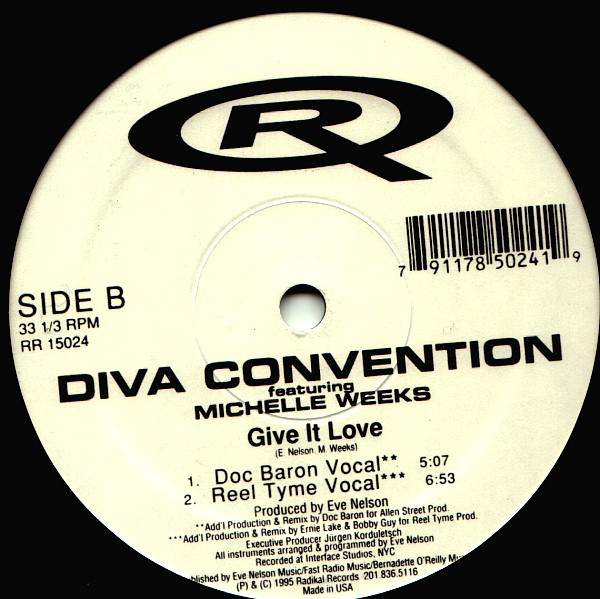 Cover Diva Convention Featuring Michelle Weeks - Give It Love (12) Schallplatten Ankauf