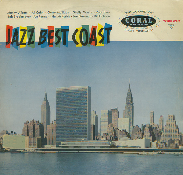 Cover Various - Jazz Best Coast (LP, Comp, Mono) Schallplatten Ankauf