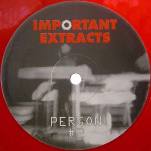 Cover Pergon - #2 (12, Red) Schallplatten Ankauf