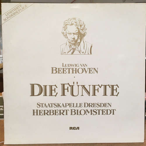 Cover Ludwig van Beethoven, Staatskapelle Dresden, Herbert Blomstedt - Symphonie Nr. 5 C-Moll Op. 67 (LP, Album) Schallplatten Ankauf