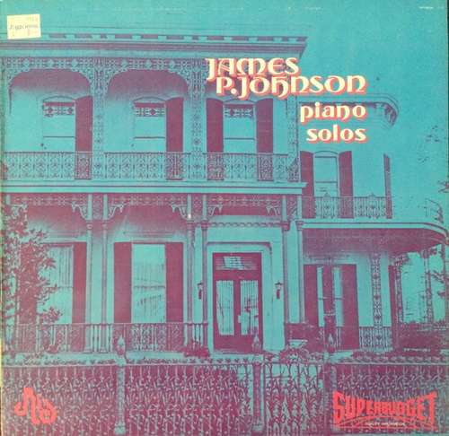 Cover James P. Johnson* - Piano Solos (LP, Comp) Schallplatten Ankauf