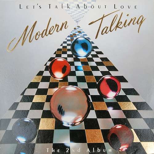Cover Modern Talking - Let's Talk About Love - The 2nd Album (LP, Album, Red) Schallplatten Ankauf