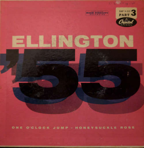 Cover Duke Ellington And His Famous Orchestra* - Ellington '55 (Part 3) (7, EP) Schallplatten Ankauf