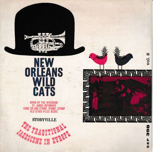 Cover New Orleans Wild Cats - The Traditional Jazzscene In Europe Vol. 8 (7, EP, Mono) Schallplatten Ankauf