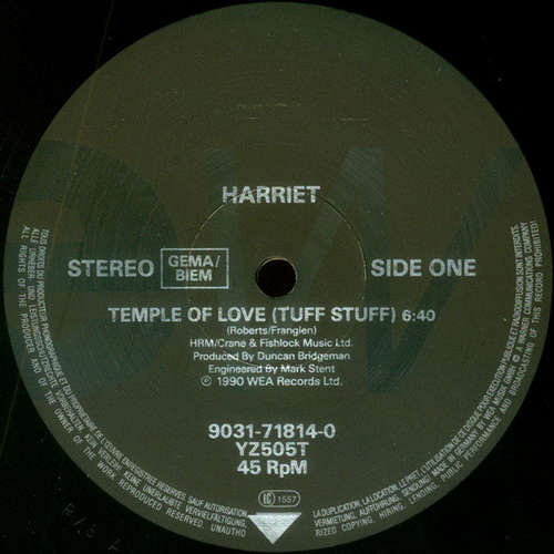 Cover Harriet* - Temple Of Love (12) Schallplatten Ankauf