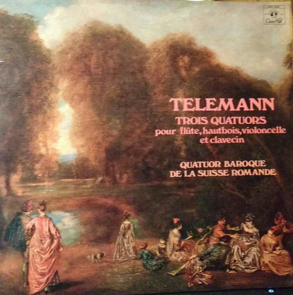 Cover Telemann*, Quatuor Baroque De La Suisse Romande - New Paris Quartets (LP) Schallplatten Ankauf