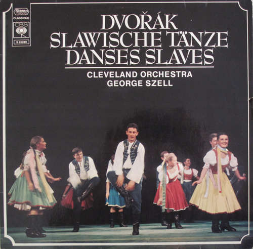 Cover Dvořák* - Cleveland Orchestra*, George Szell - Slawische Tänze = Danses Slaves (LP) Schallplatten Ankauf