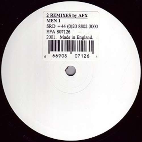 Cover 2 Remixes By AFX Schallplatten Ankauf