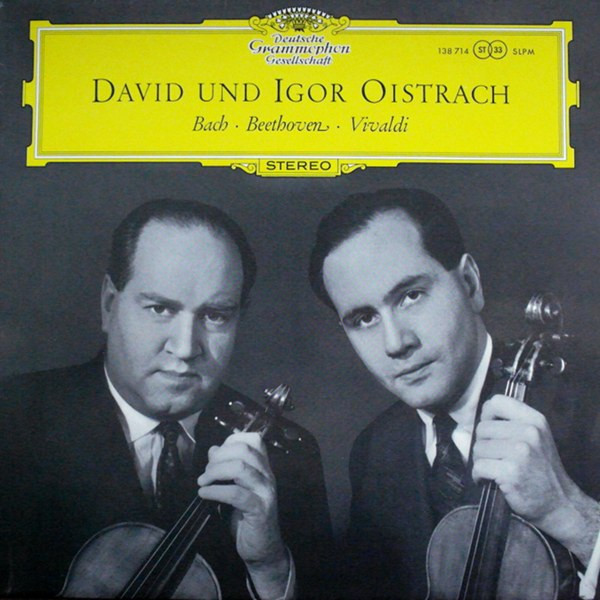 Cover David* Und Igor Oistrach - Bach* • Beethoven* • Vivaldi* - David Und Igor Oistrach (LP, RP) Schallplatten Ankauf