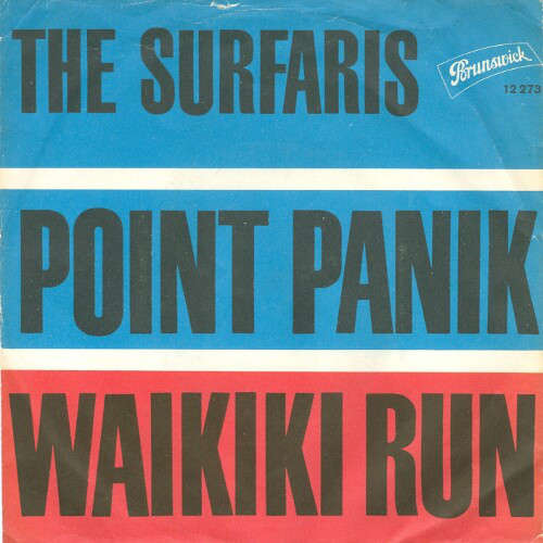 Cover The Surfaris - Waikiki Run / Point Panic (7) Schallplatten Ankauf