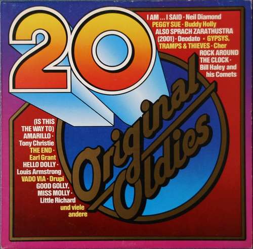 Cover Various - 20 Original Oldies (LP, Comp, Promo) Schallplatten Ankauf