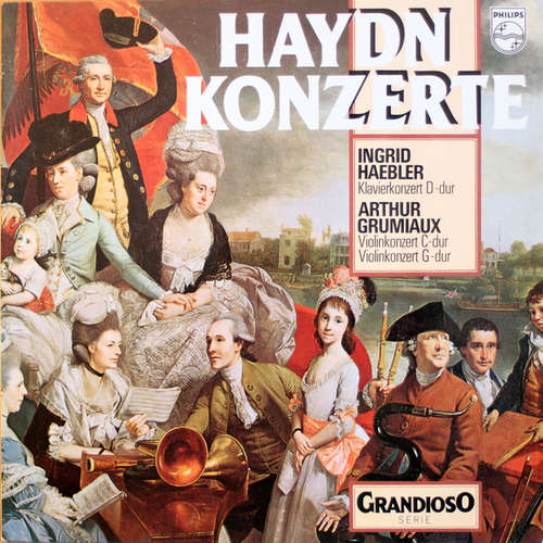 Cover Ingrid Haebler, Arthur Grumiaux - Haydn Konzerte (LP, Comp, RE) Schallplatten Ankauf