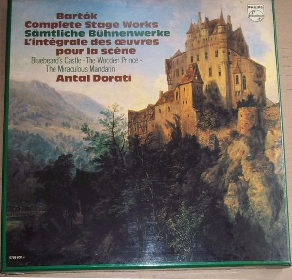 Cover Bartók* - Antal Dorati - Complete Stage Works, Bluebeard's Castle - The Wooden Prince - The Miraculous Mandarin (3xLP + Box, Comp) Schallplatten Ankauf