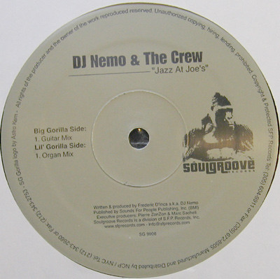 Cover DJ Nemo & The Crew - Jazz At Joe's (12) Schallplatten Ankauf