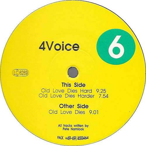 Cover 4Voice - 4Voice 6 (12, Ltd) Schallplatten Ankauf