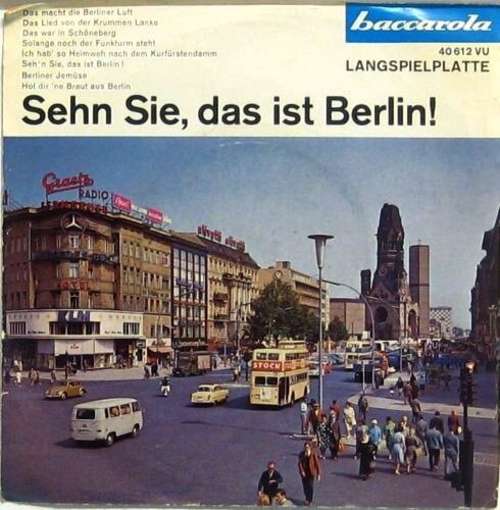 Bild Unknown Artist - Sehn Sie, Das Ist Berlin ! (7, EP) Schallplatten Ankauf