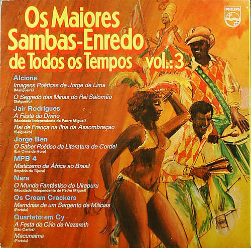 Cover Various - Os Maiores Sambas-Enredo De Todos Os Tempos Vol. : 3 (LP, Album) Schallplatten Ankauf