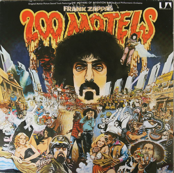Cover Frank Zappa - 200 Motels (2xLP, Album, RP) Schallplatten Ankauf