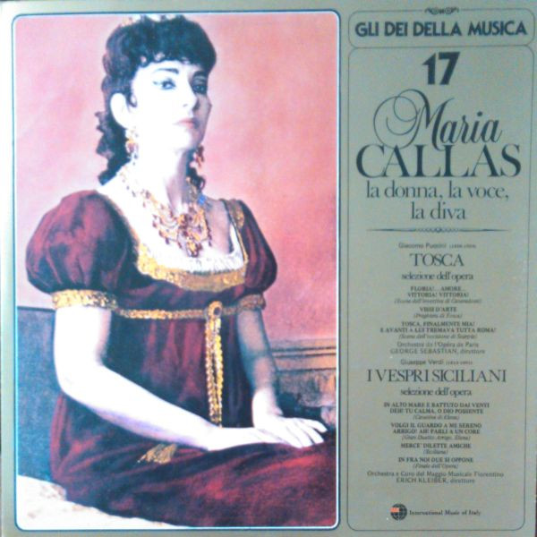 Cover Maria Callas - Tosca, Vespri Siciliani - Selezione Dell'Opera (LP, Comp) Schallplatten Ankauf