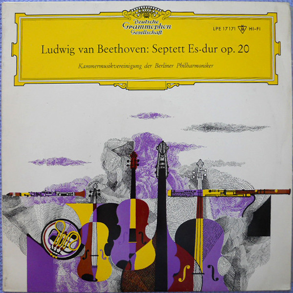 Bild Ludwig Van Beethoven, Kammermusikvereinigung Der Berliner Philharmoniker* - Septett Es-Dur Op. 20 (10, Mono) Schallplatten Ankauf