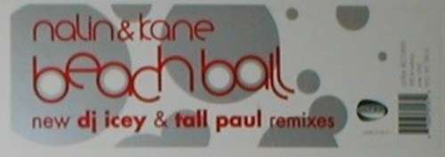 Cover Nalin & Kane - Beachball (DJ Icey & Tall Paul Remixes) (12) Schallplatten Ankauf