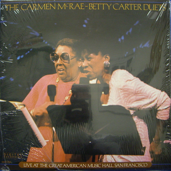 Cover Carmen McRae / Betty Carter - The Carmen McRae - Betty Carter Duets (LP) Schallplatten Ankauf