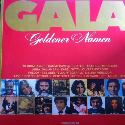 Cover Various - Gala Goldener Namen (LP, Comp) Schallplatten Ankauf