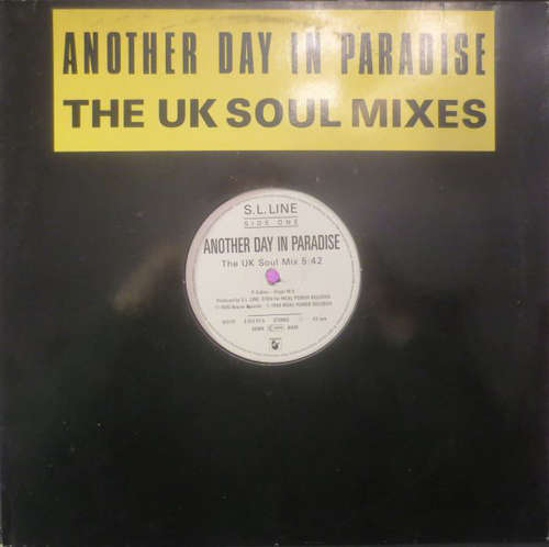 Cover S.L. Line - Another Day In Paradise (The UK Soul Mixes) (12, Maxi) Schallplatten Ankauf