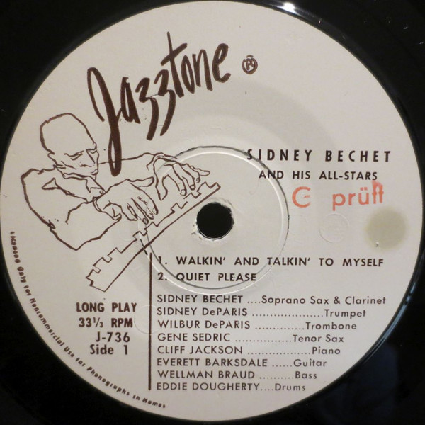 Bild Sidney Bechet And His All-Stars - Walkin' And Talkin' To Myself (7) Schallplatten Ankauf