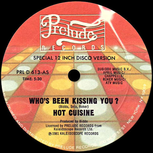 Cover Hot Cuisine - Who's Been Kissing You ? / All Fired Up (12) Schallplatten Ankauf