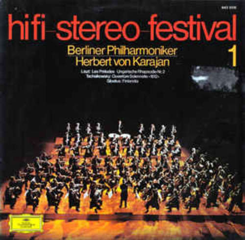 Cover Berliner Philharmoniker - Herbert von Karajan - Hifi-Stereo-Festival 1 (LP) Schallplatten Ankauf
