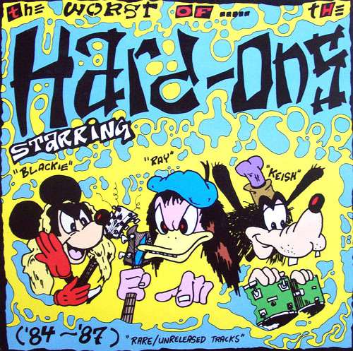 Cover Hard-Ons - The Worst Of... (LP, Comp) Schallplatten Ankauf