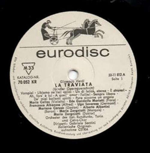 Bild Maria Callas, Ugo Savarese, Francesco Albanese, Giuseppe Verdi - La Traviata (Großer Opernquerschnitt) (LP) Schallplatten Ankauf