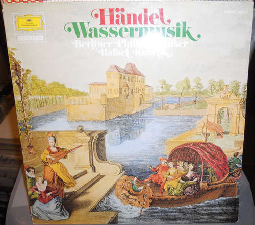 Cover Georg Friedrich Händel ,By Berliner Philharmoniker ,With Rafael Kubelik - Hudba K Ohňostroji, Vodní Hudba (LP, RE) Schallplatten Ankauf