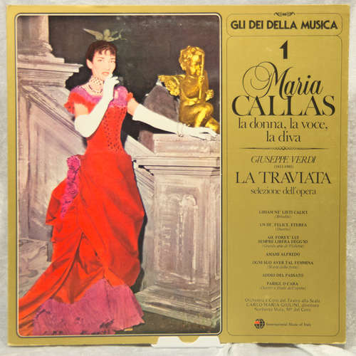 Cover Maria Callas - La Traviata: Selezione Dell'Opera (LP, Comp) Schallplatten Ankauf