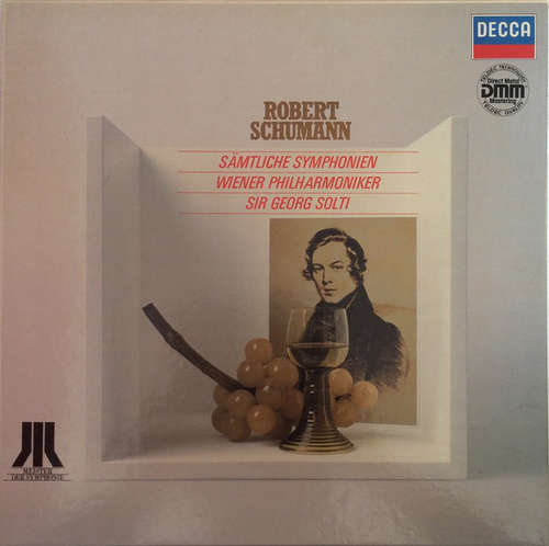 Cover Robert Schumann, Georg Solti, Wiener Philharmoniker - Sämtliche Symphonien (2xLP + Box) Schallplatten Ankauf