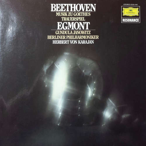 Cover Beethoven* – Gundula Janowitz, Berliner Philharmoniker, Herbert von Karajan - Musik Zu Goethes Trauerspiel Egmont (LP, RE) Schallplatten Ankauf