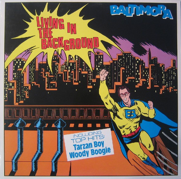 Cover Baltimora - Living In The Background (LP, Album) Schallplatten Ankauf