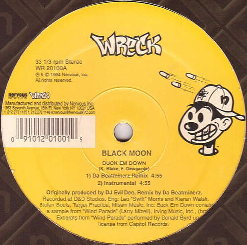 Cover Black Moon - Buck Em Down / Murder MC's (12, RP) Schallplatten Ankauf