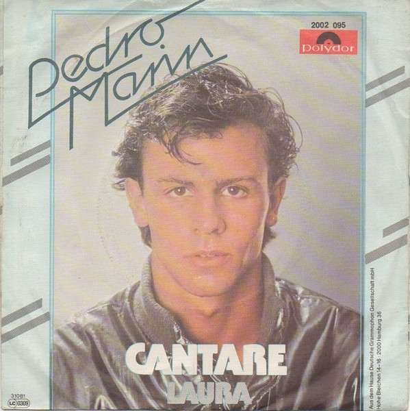 Cover Pedro Marin - Cantare (7) Schallplatten Ankauf