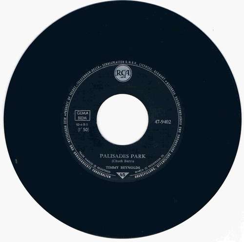 Cover Timmy Reynolds - Palisades Park (7, Single) Schallplatten Ankauf