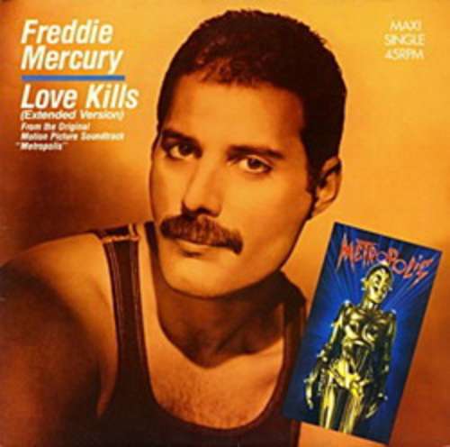 Cover Freddie Mercury - Love Kills (Extended Version) (12, Maxi) Schallplatten Ankauf