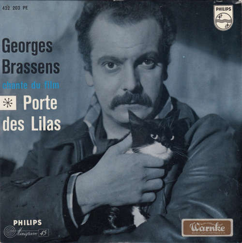 Cover Georges Brassens - Georges Brassens Chante Du Film Porte Des Lilas (7, Mono, RP) Schallplatten Ankauf