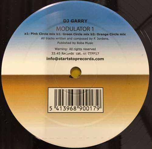 Cover DJ Garry - Modulator 1 (12) Schallplatten Ankauf