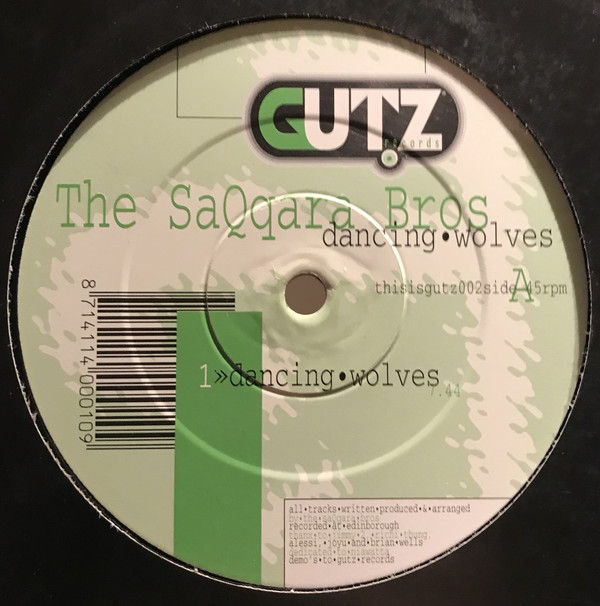 Cover The Saqqara Bros. - Dancing Wolves (12) Schallplatten Ankauf