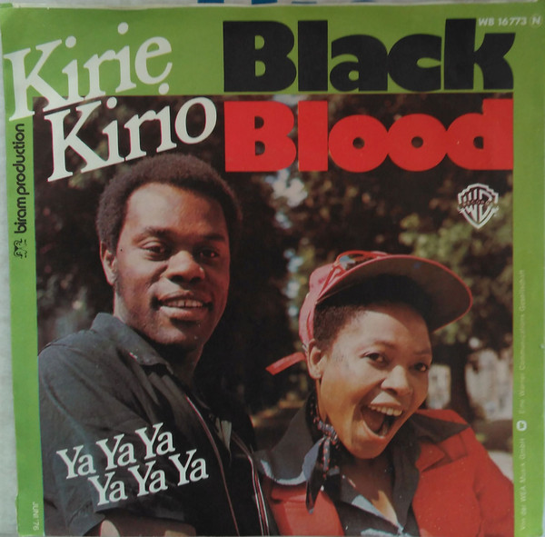 Cover Black Blood (2) - Kirie Kirio (7, Single) Schallplatten Ankauf