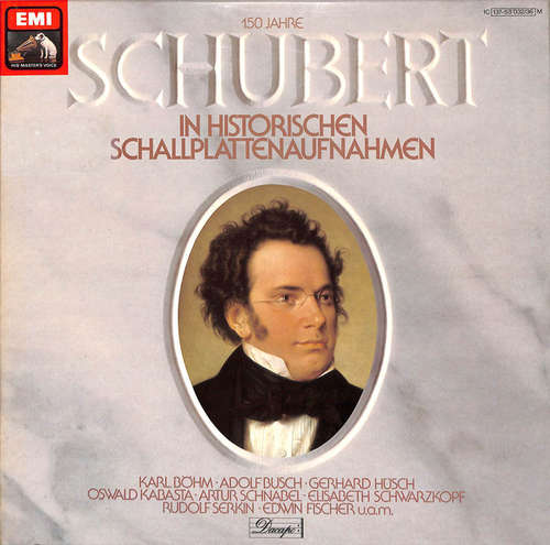 Cover Franz Schubert - In Historischen Aufnahmen (Box + 5xLP) Schallplatten Ankauf