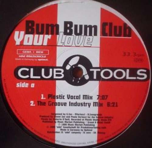Cover Bum Bum Club - Your Love (12) Schallplatten Ankauf