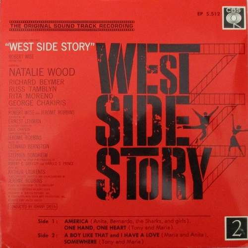 Cover Leonard Bernstein - West Side Story - Vol.2 (7, EP) Schallplatten Ankauf