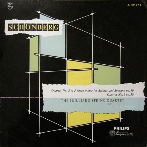 Bild Schönberg*, The Juilliard String Quartet* With Uta Graf - Quartet No. 2 In F-Sharp Minor For Strings And Soprano, Op. 10 / Quartet No. 3, Op. 30 (LP, Mono) Schallplatten Ankauf